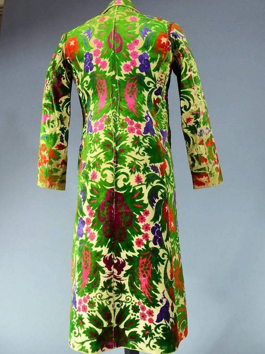 Ottoman Coat European Style Fashion, Late 19th Century 2