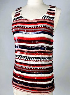 Haut brodé de paillettes, signé Sonia Rykiel – France, vers 2000