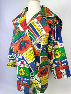 A Cartoon parka by Jean-Charles de Castelbajac for Ko & Co France, circa 1975