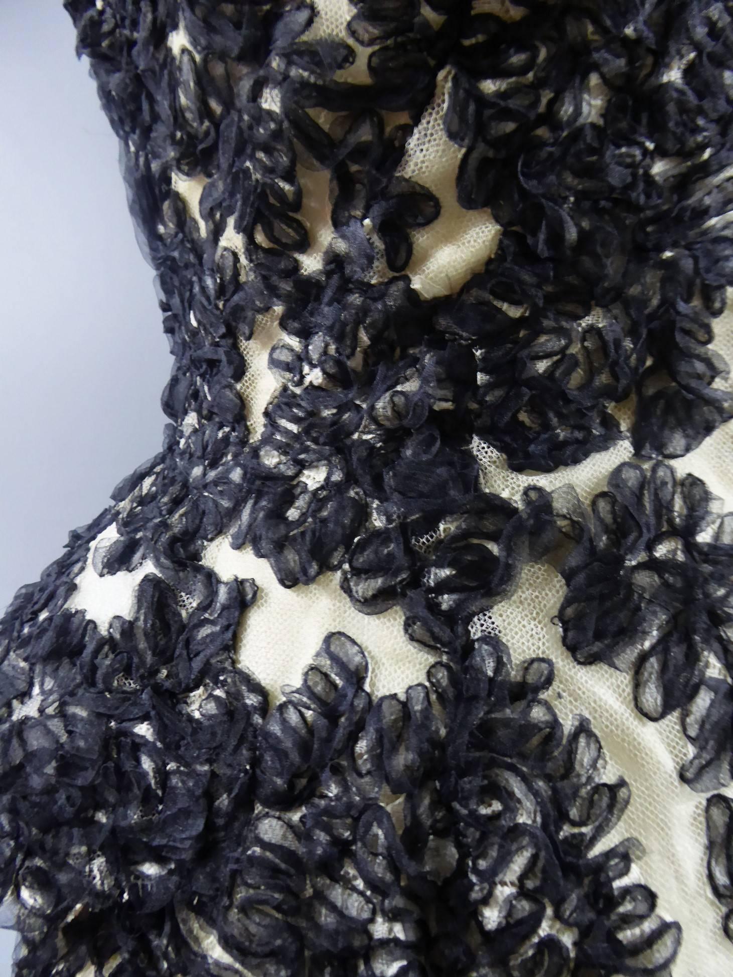 Carven Haute Couture Kleid:: um 1960 2
