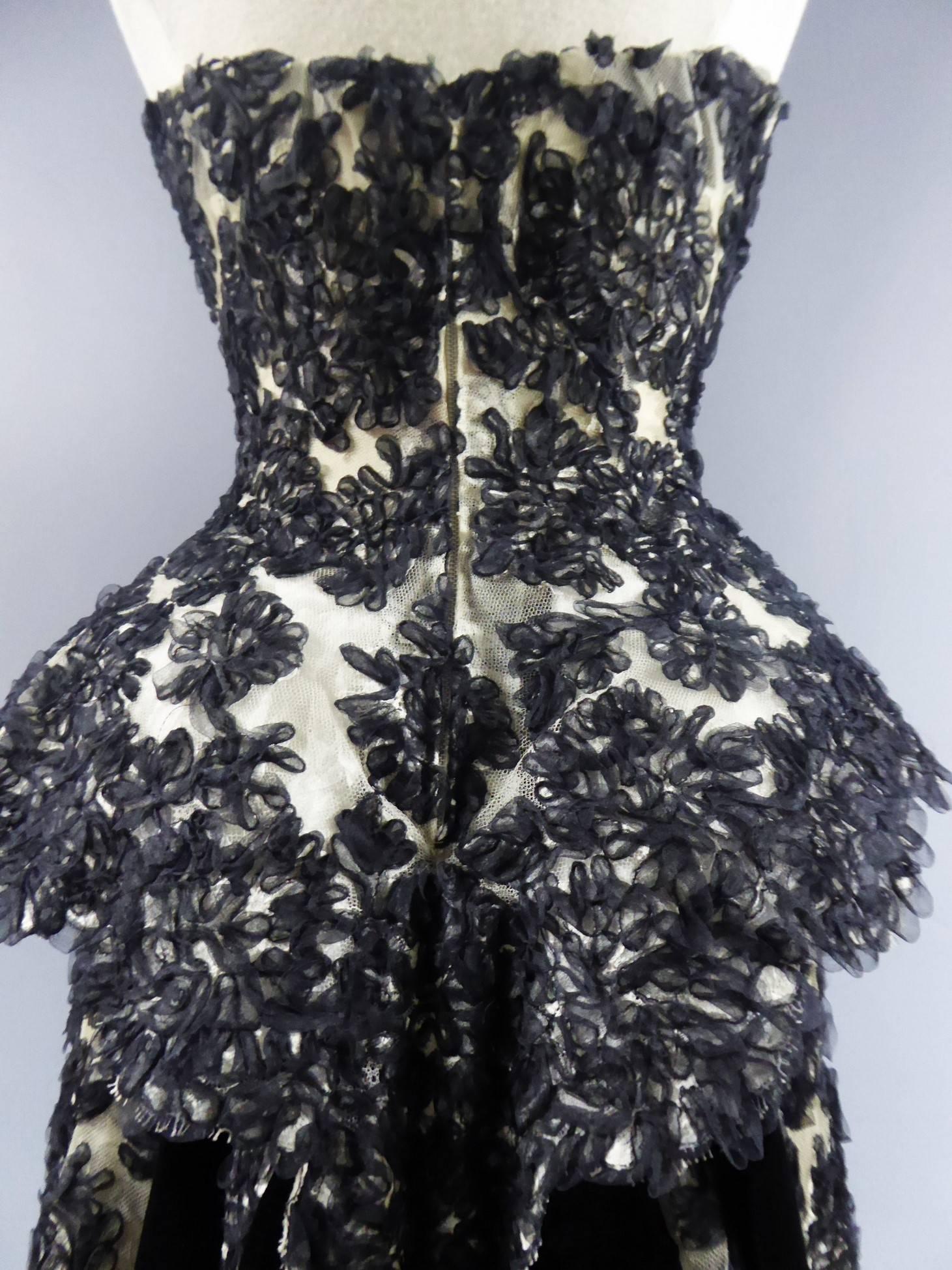 Carven Haute Couture Kleid:: um 1960 5
