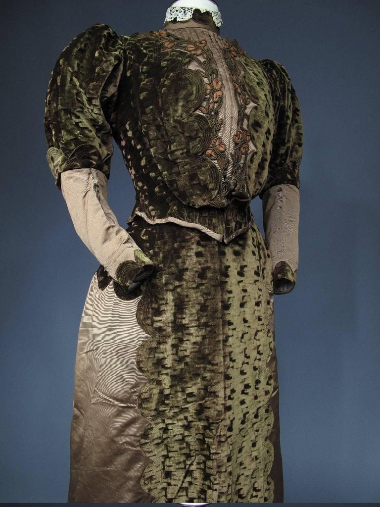 Art Nouveau Day Dress at 1stDibs art nouveau dress, art nouveau