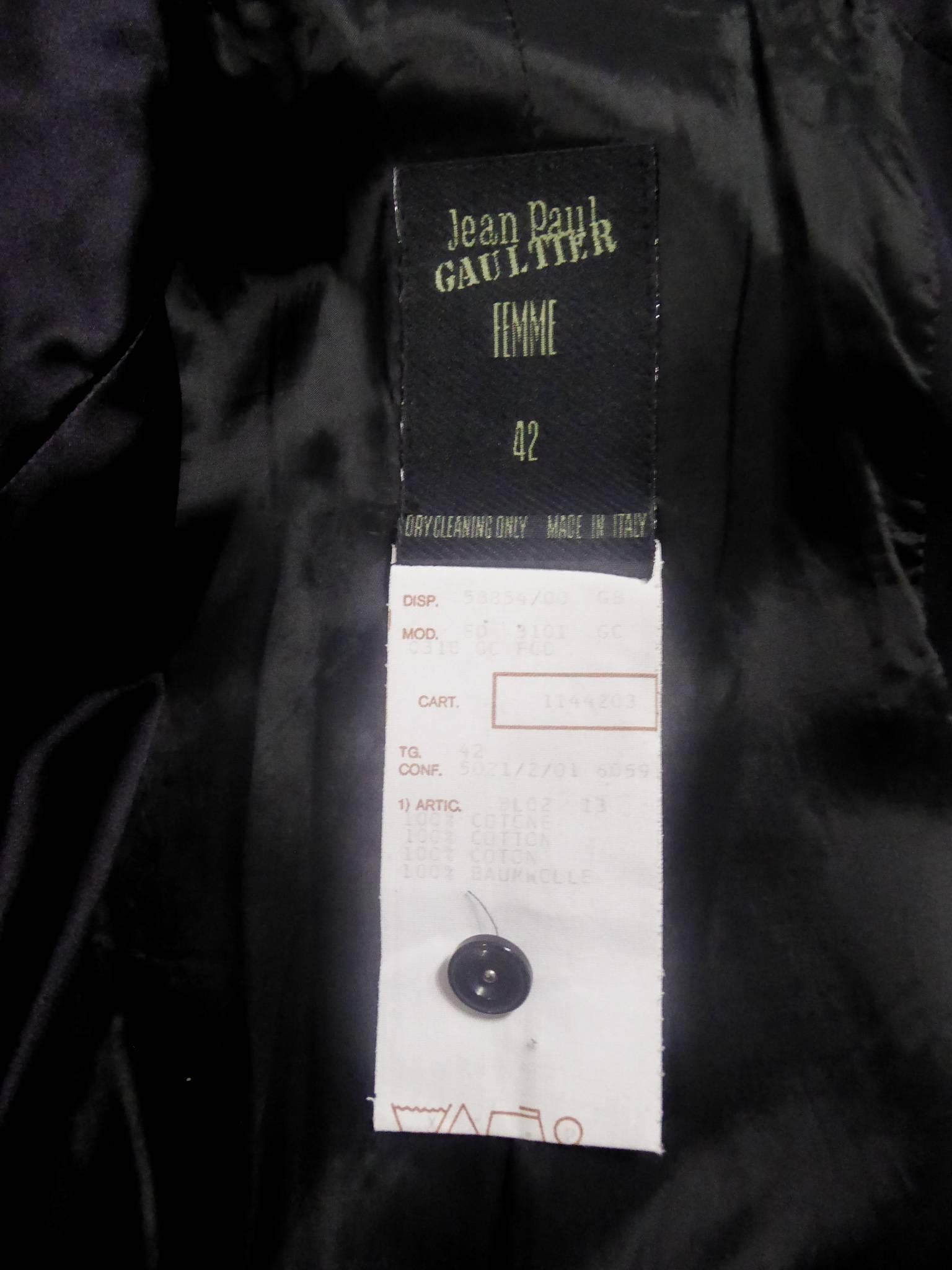 Jean Paul Gaultier Jacket, Circa 1980 5