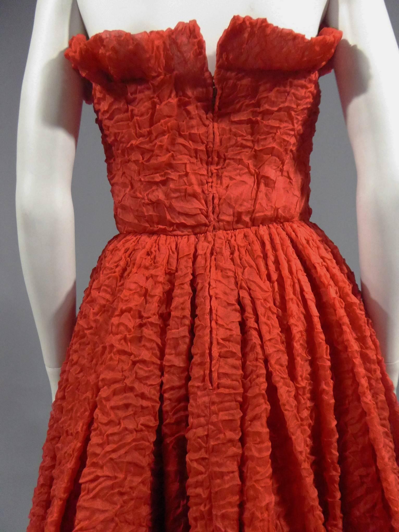 red couture dresses