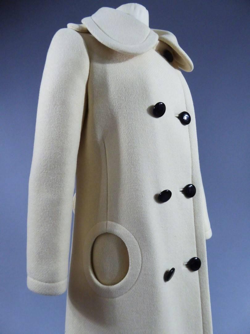 Pierre Cardin Couture woollen Coat  1