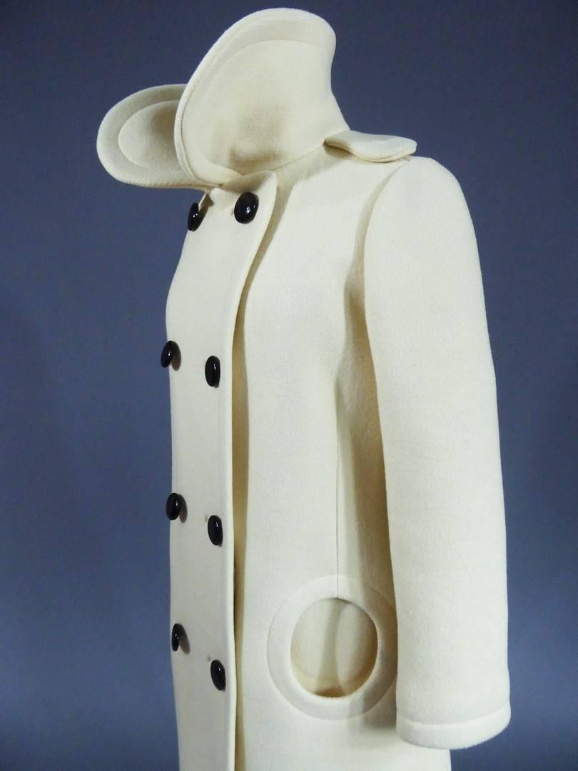 Pierre Cardin Couture woollen Coat  3