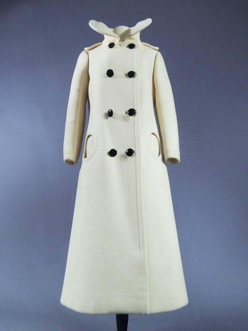 Pierre Cardin Couture woollen Coat  4