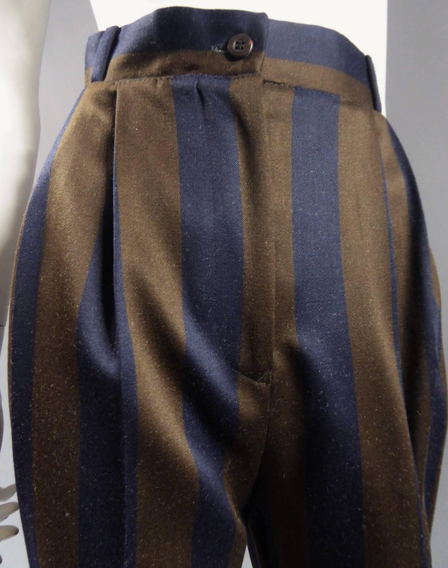 Jean Paul Gaultier Femme Zweiteiliger Anzug aus Wolle im Angebot 4