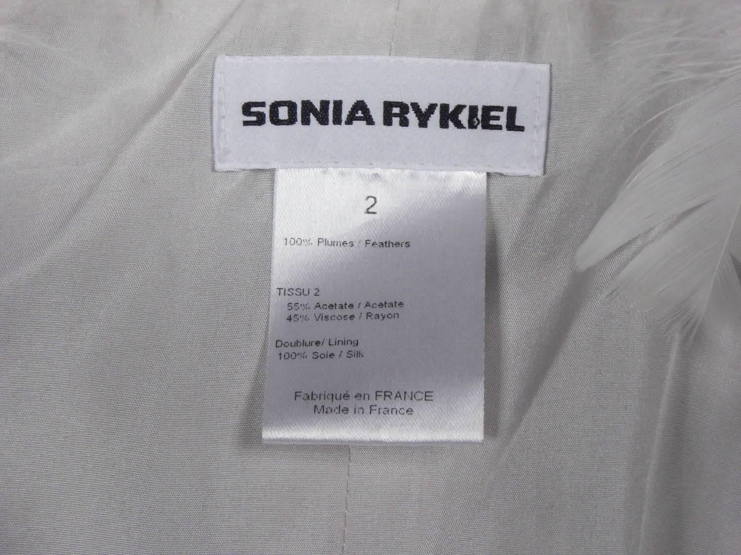Feather ball jacket by Sonia Rykiel 7