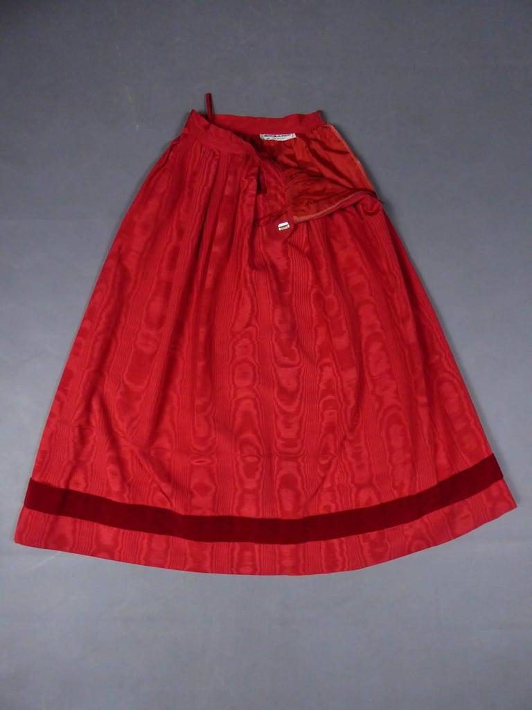 Yves Saint Laurent skirt Ballets Russes collection - Circa 1978 at 1stDibs