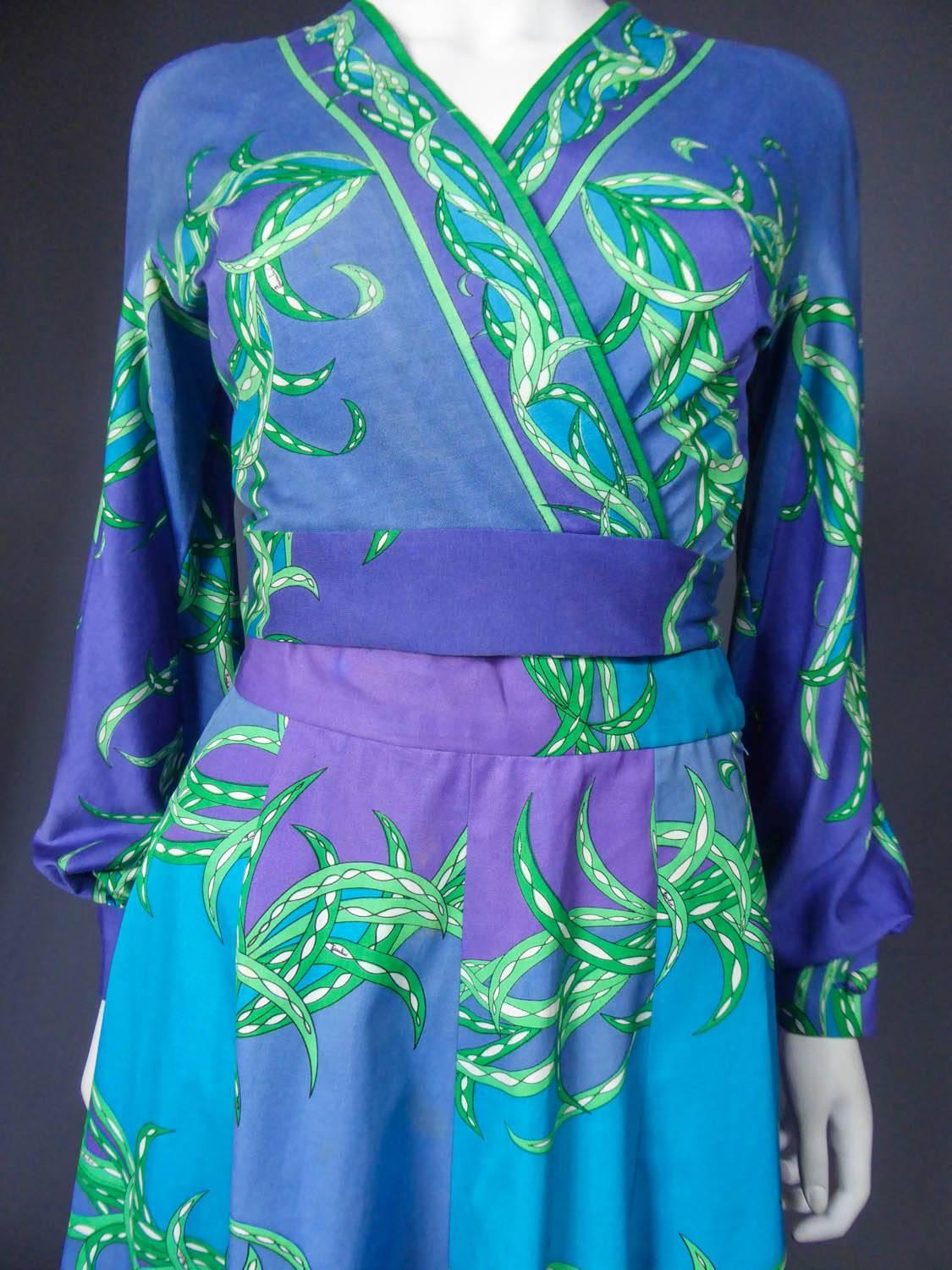 Emilio Pucci - Ensemble boléro et jupe, circa 1970 Bon état - En vente à Toulon, FR