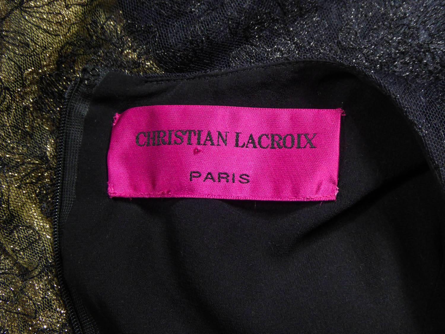 Christian Lacroix Couture evening gown, circa 1990 In Excellent Condition In Toulon, FR