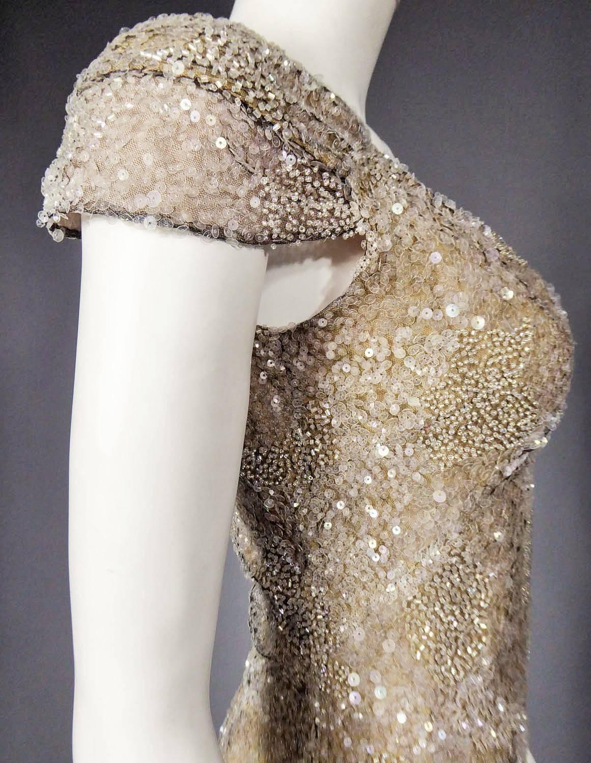 Christian Dior John Galliano Couture sequin Dress - Circa 2000 3