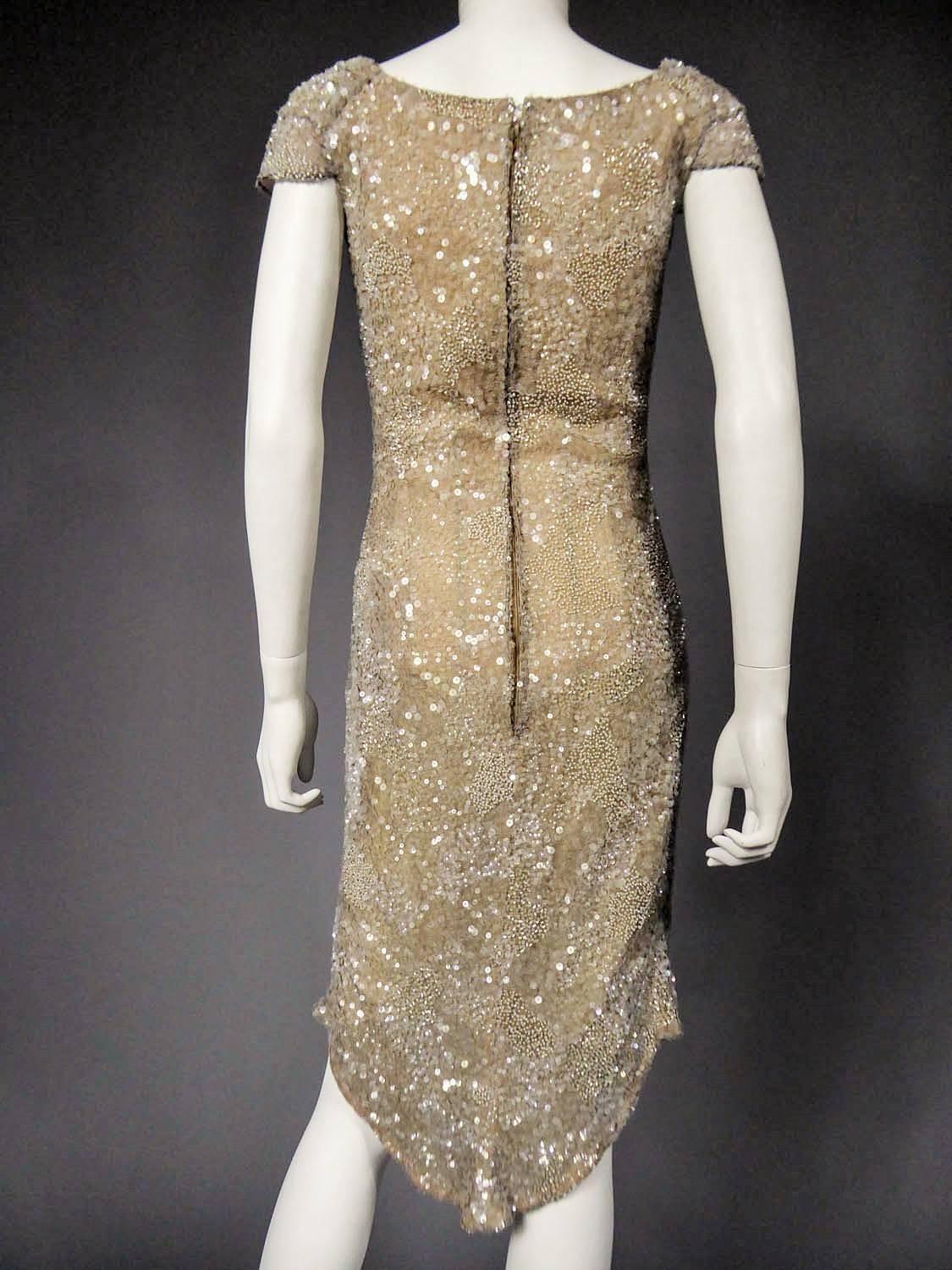 Christian Dior John Galliano Couture sequin Dress - Circa 2000 4