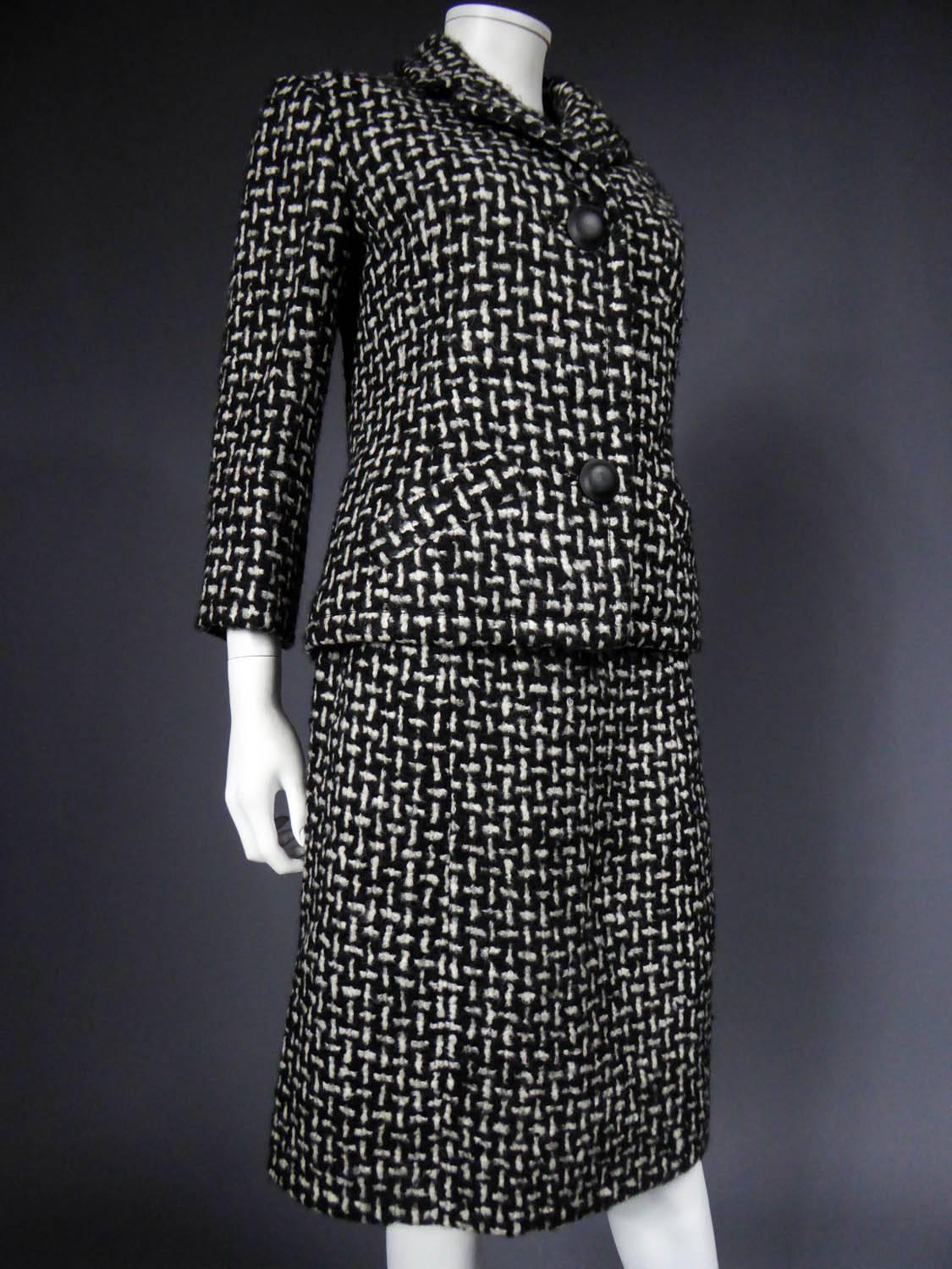 Christian Dior Skirt Suit Original Patron n ° 7351 - Fall 1962 1