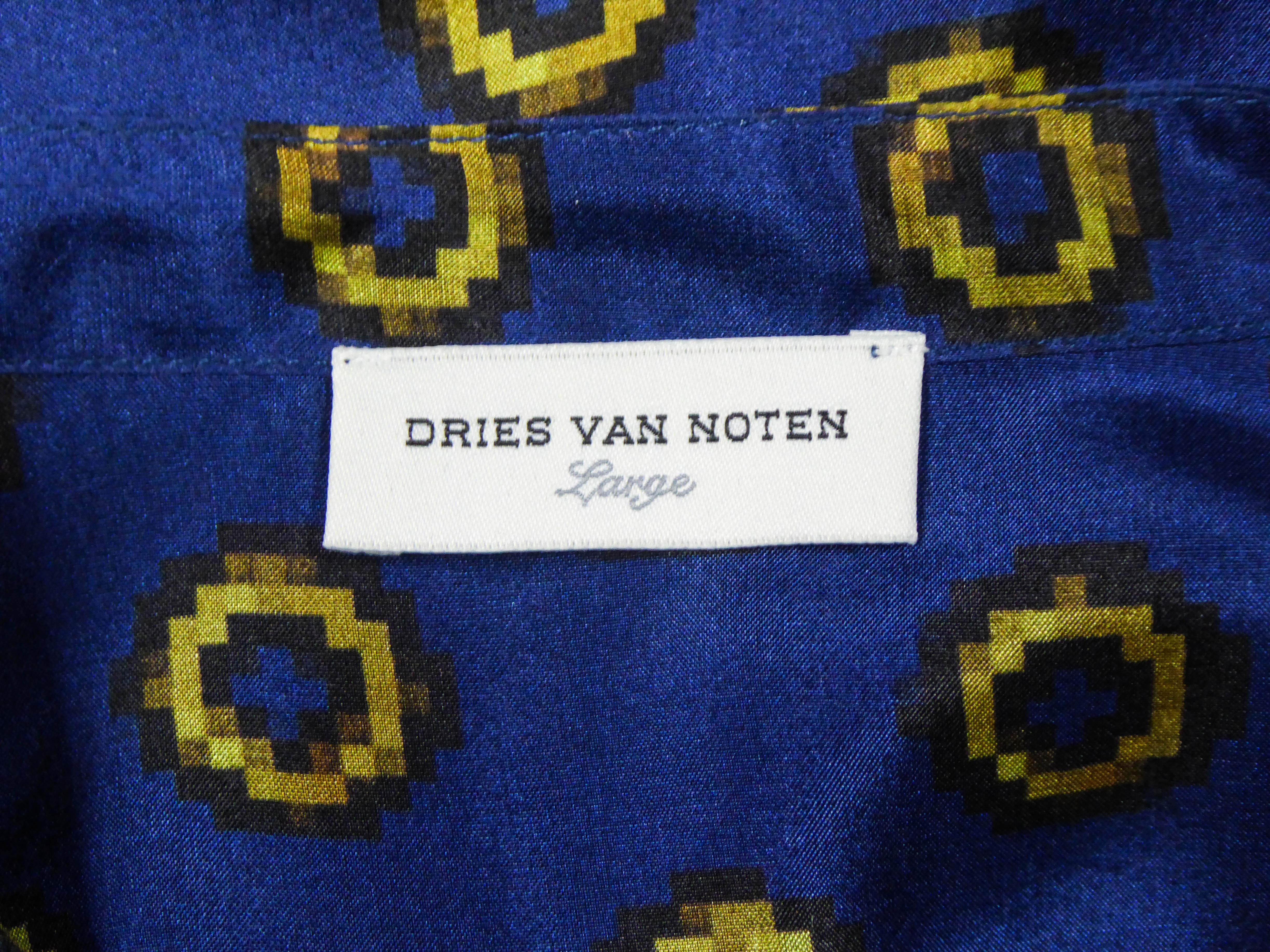 Black Dries Van Noten Dress Spring Summer 2015 Collection