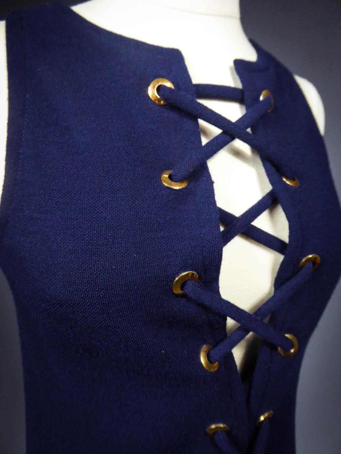 An Yves Saint Laurent Couture Bodice numbered 18603, 1967 Collection  2