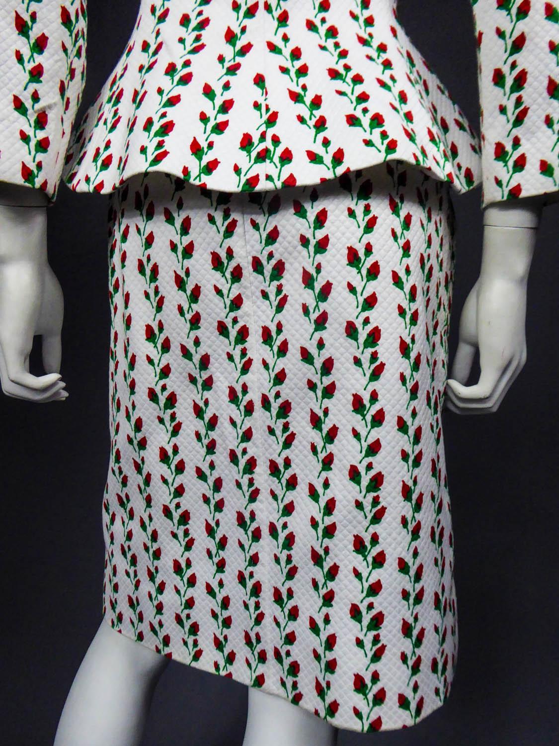 Yves Saint Laurent Rive Gauche skirt suit, Circa 1980 4