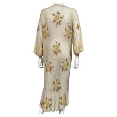 A French Couture beaded Evening Coat in the style of Paul Poiret, Circa 1930