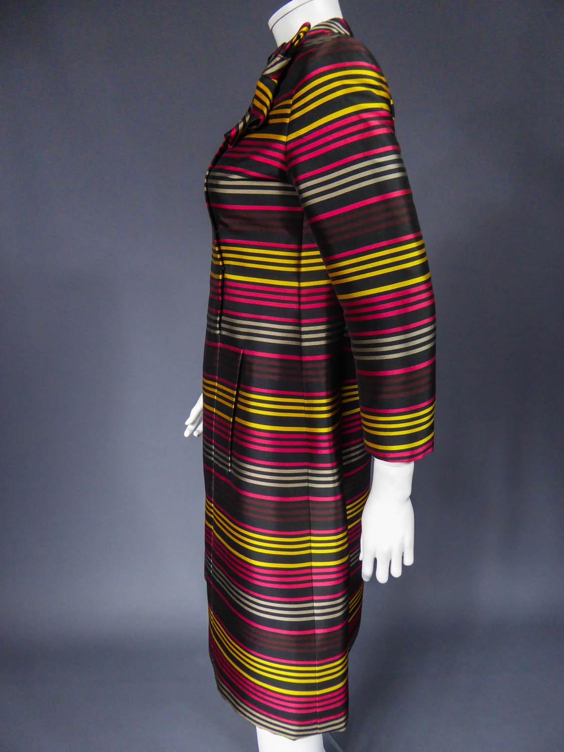 Jeanne Lanvin Couture - Robe de cocktail, circa 1965 en vente 4