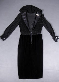 A Balenciaga by Nicolas Ghesquière Little black dress, Circa 1995