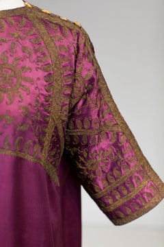 A Babani French Couture Orientalist Kaftan/Satin Evening Dress Circa 1930