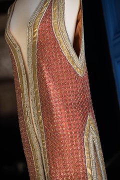 A Paul Poiret (attributed to) Embroidered Kaftan and Purse - Circa 1915/1925