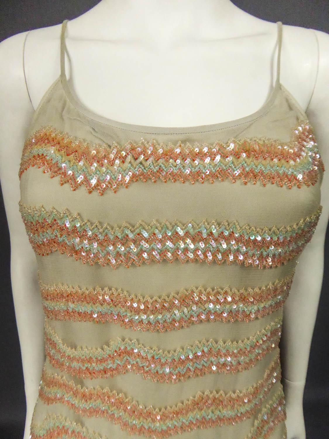Giorgio Armani Couture fashion show dress worn by Claudia Cardinale - Circa 2000 In Good Condition In Toulon, FR