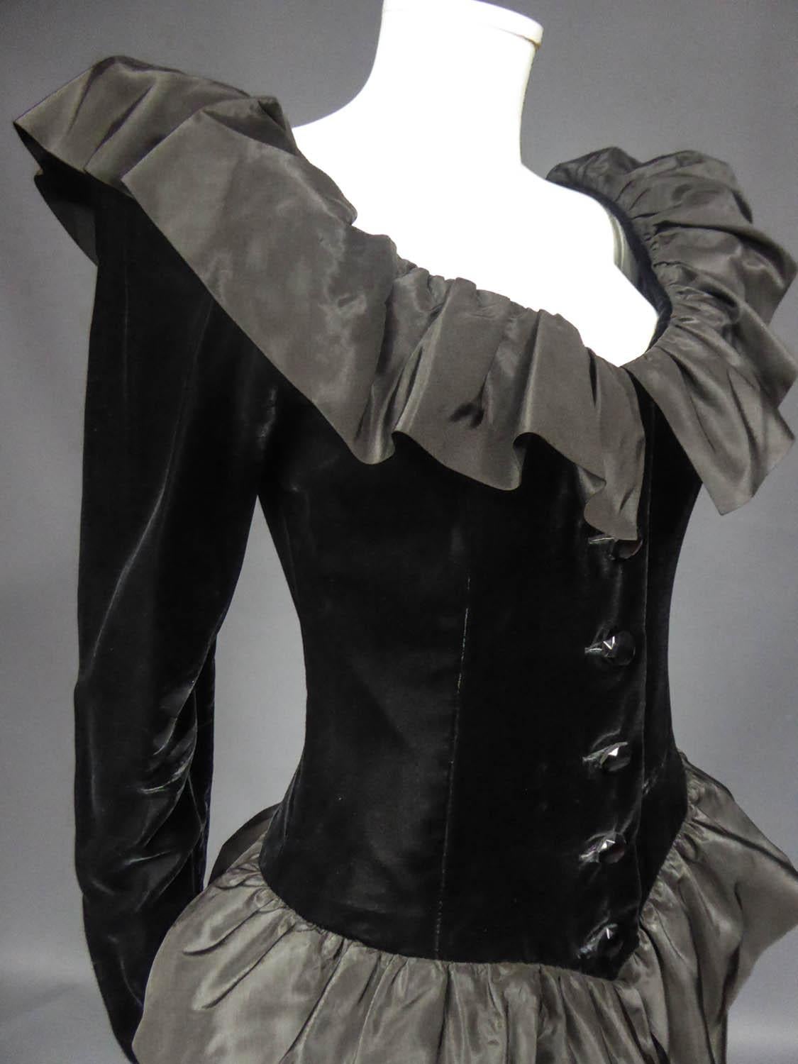 Robe de soirée Givenchy Couture, circa 1980  en vente 5
