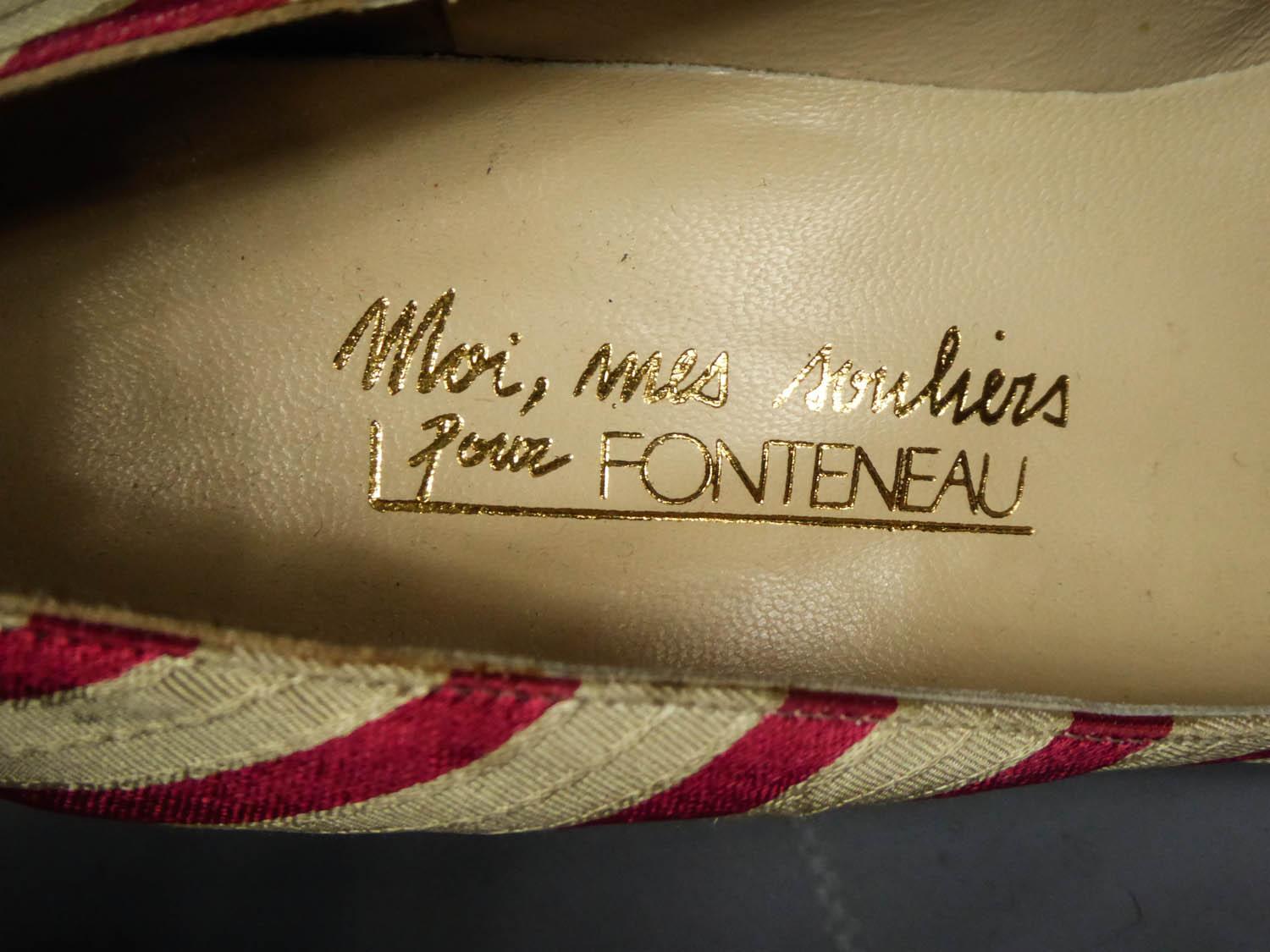 Numbered Fonteneau French Heels Shoes Titled Moi, Mes Souliers Circa 1960 1