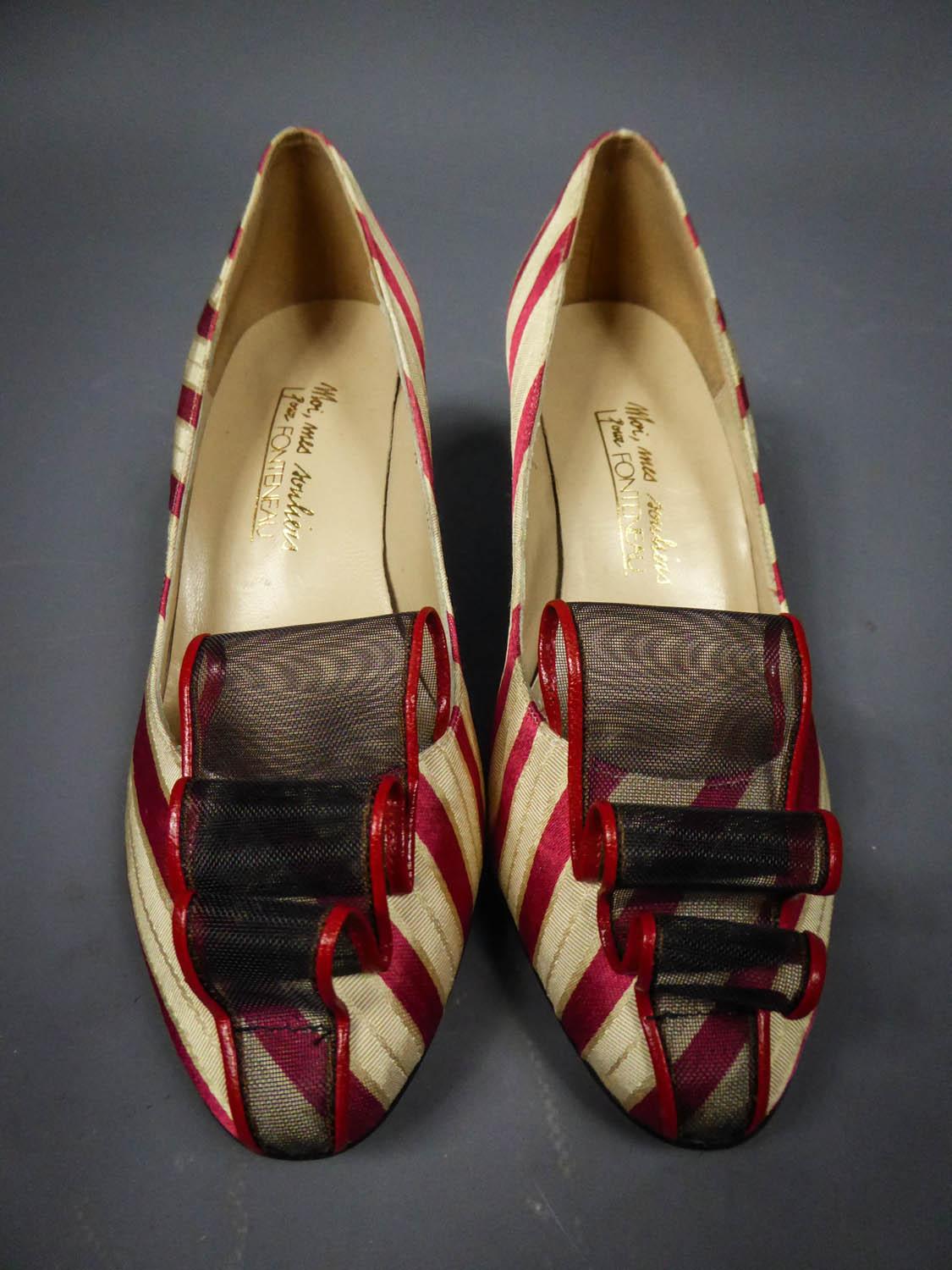 Numbered Fonteneau French Heels Shoes Titled Moi, Mes Souliers Circa 1960 2