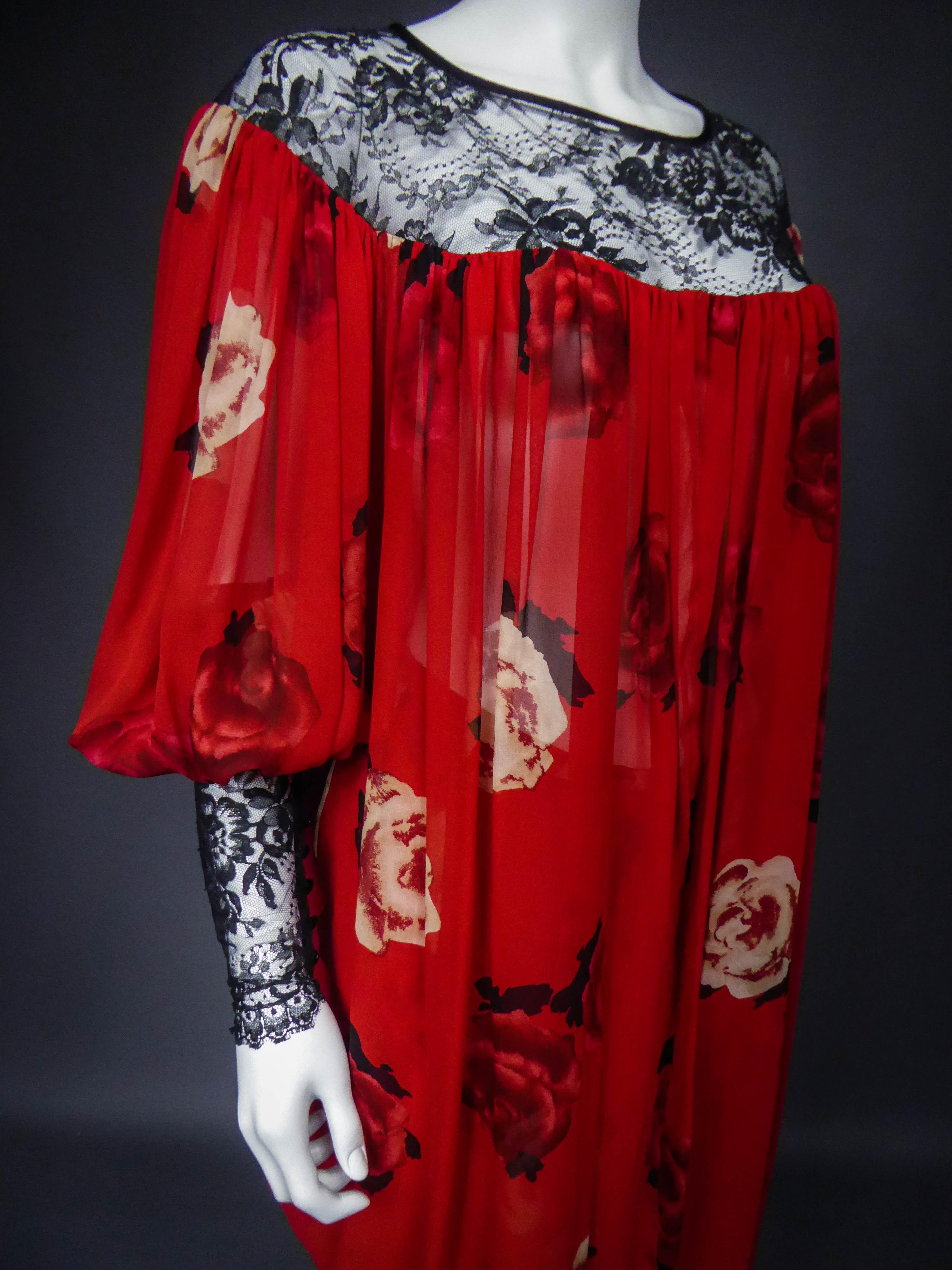 Yves Saint Laurent Haute Couture-Set (zugeschrieben) ca. 1989 im Angebot 2