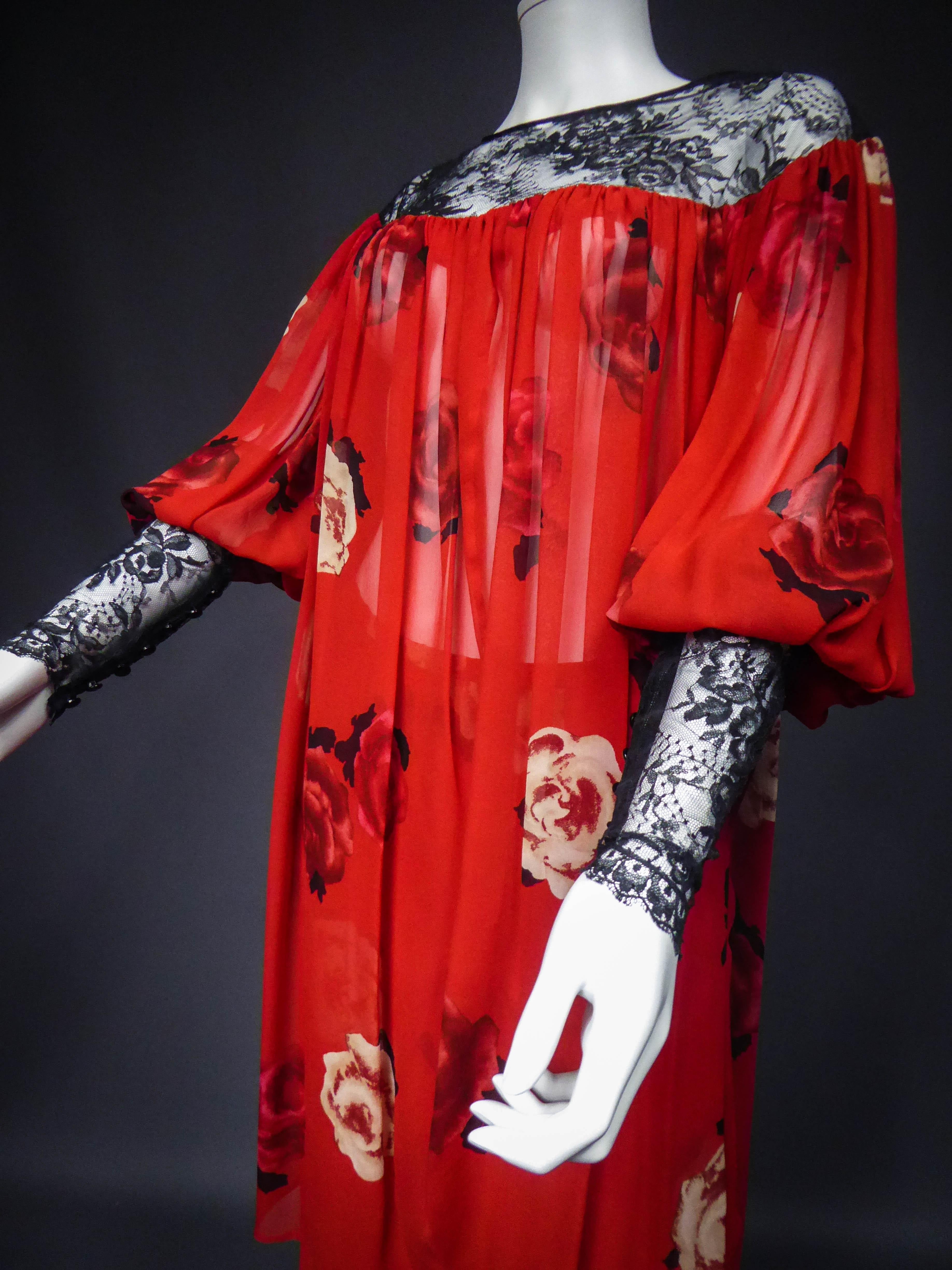 Yves Saint Laurent Haute Couture-Set (zugeschrieben) ca. 1989 im Angebot 8