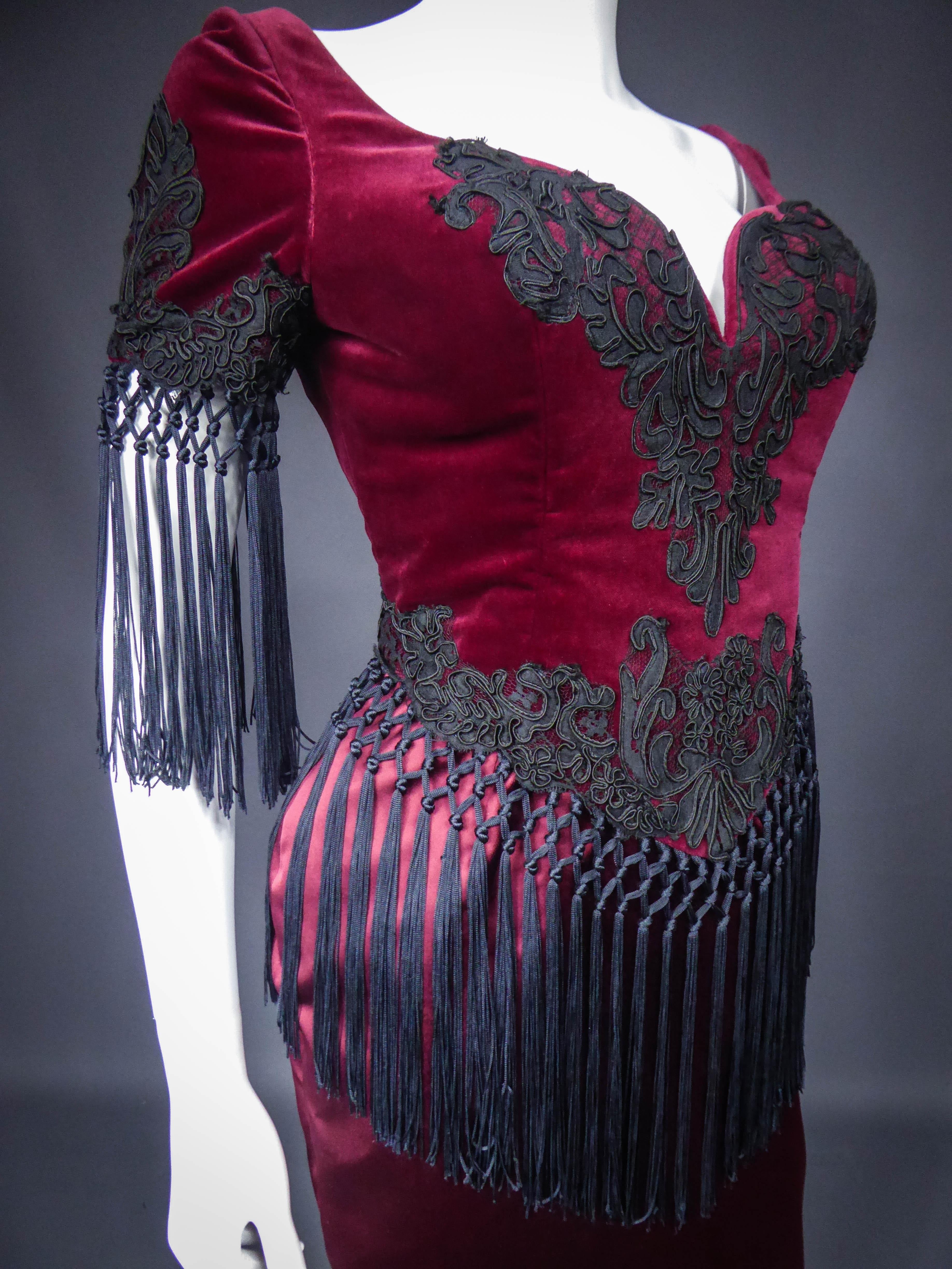 Christian Lacroix Couture Dress Circa 1990 1