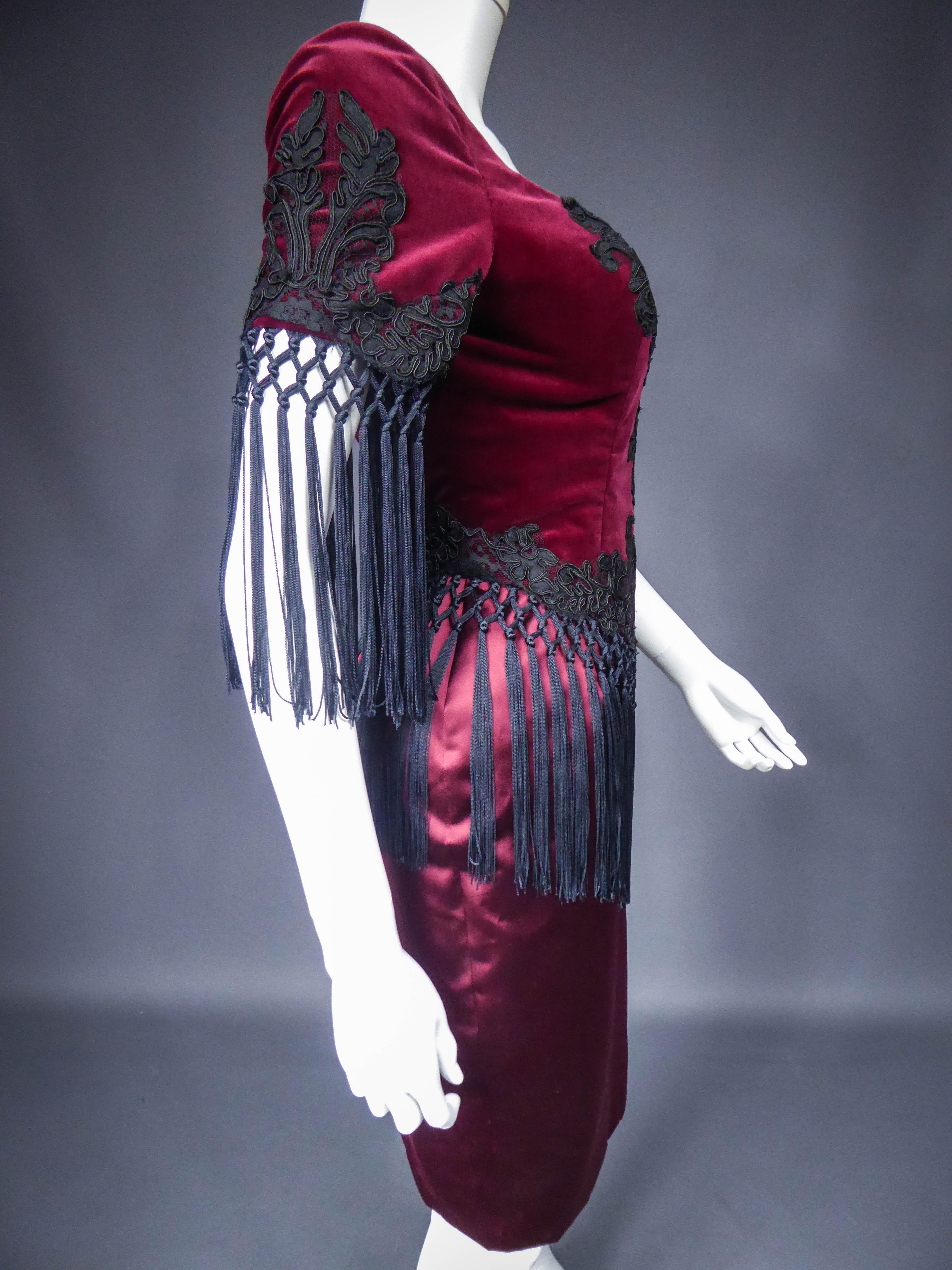 Christian Lacroix Couture Dress Circa 1990 3