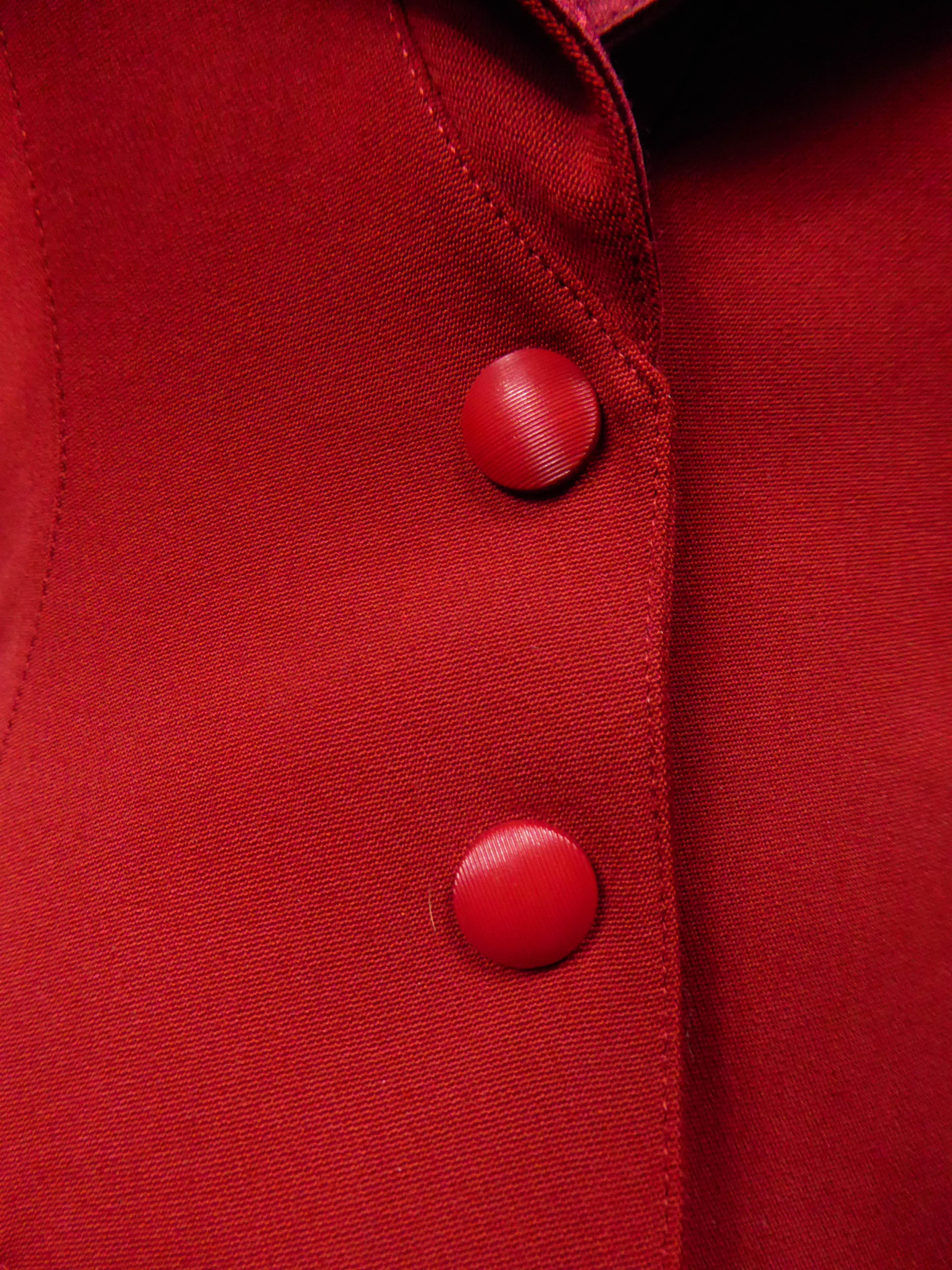 Women's Thierry Mugler Couture Skirt Set Circa 1990