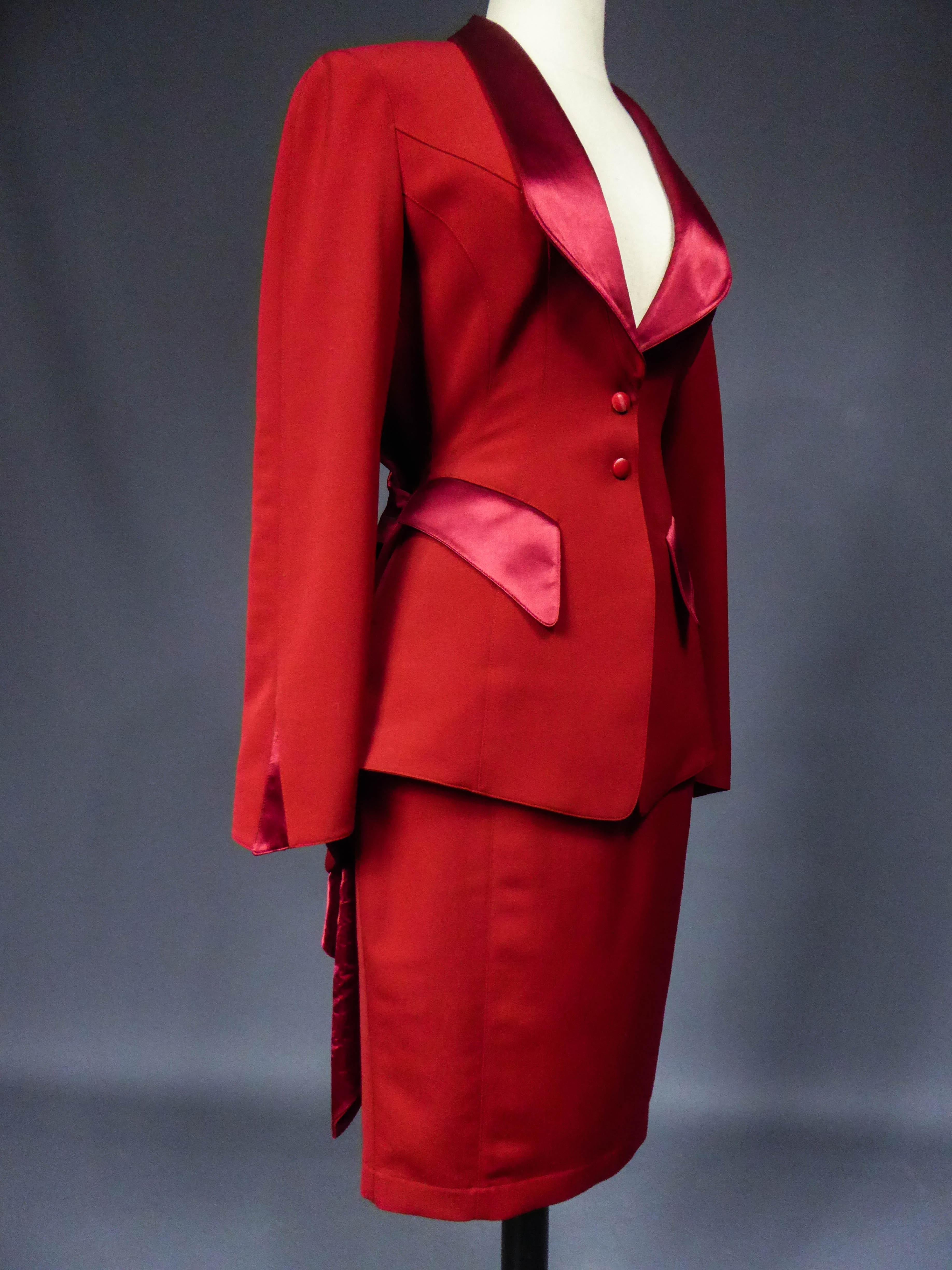 Thierry Mugler Couture Skirt Set Circa 1990 1