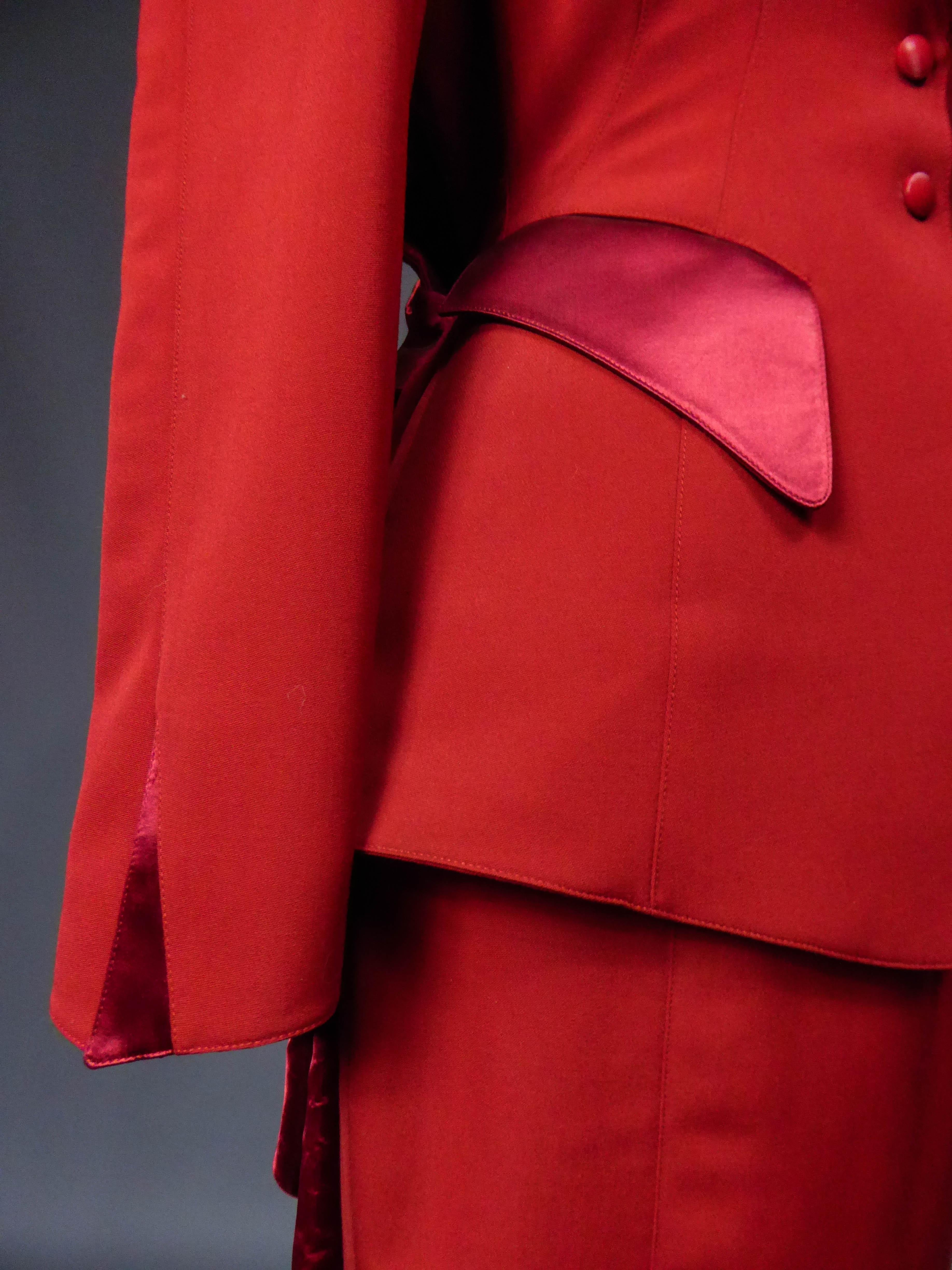 Thierry Mugler Couture Skirt Set Circa 1990 2