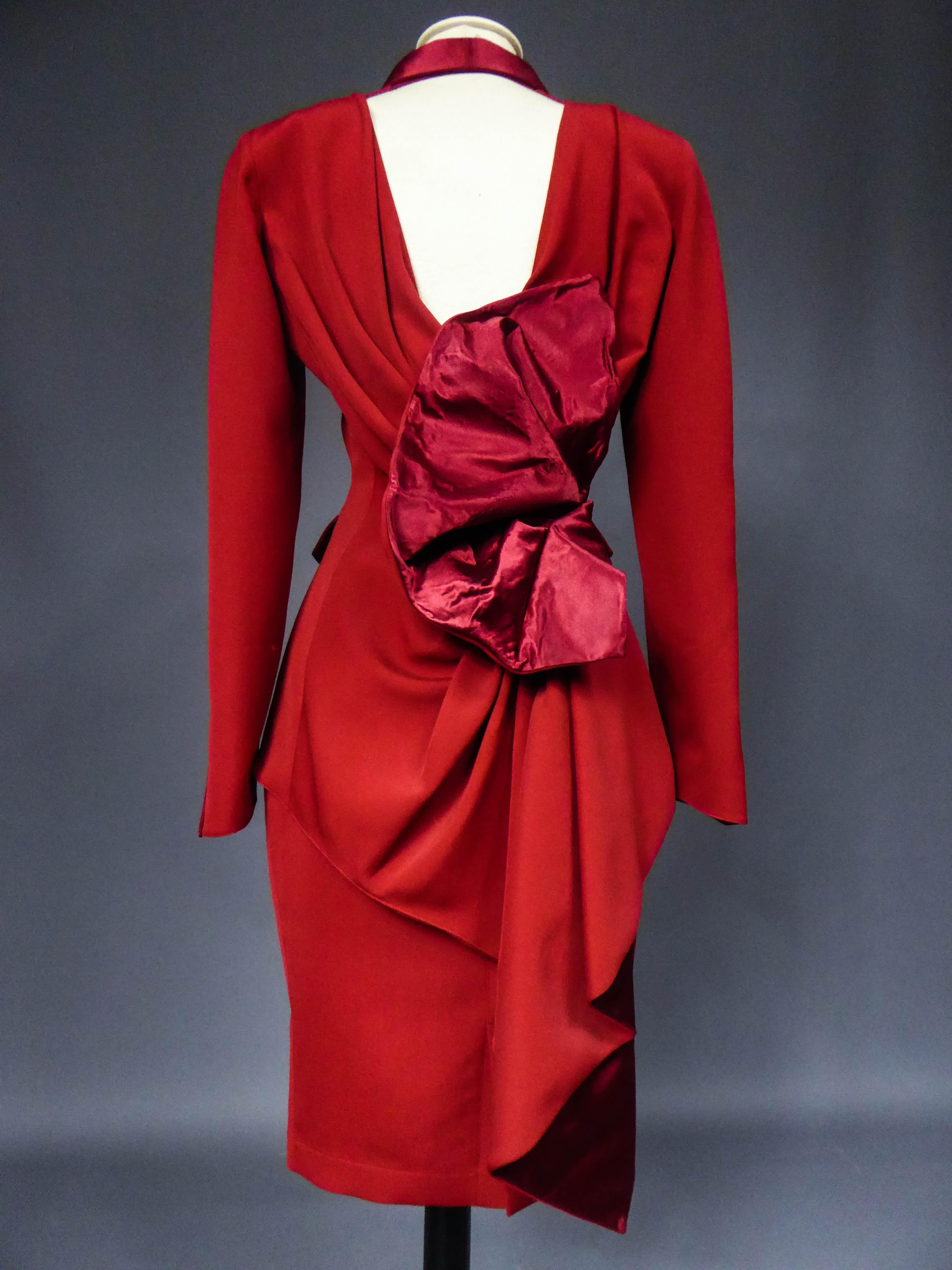 Thierry Mugler Couture Skirt Set Circa 1990 4