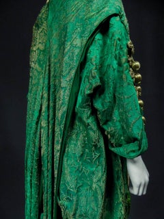 Laborde & Cie Evening Coat in Golden Brocade Circa 1920