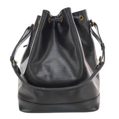 1990 Louis Vuitton Black Epi Leather Noe Bag Gm Retail $2200