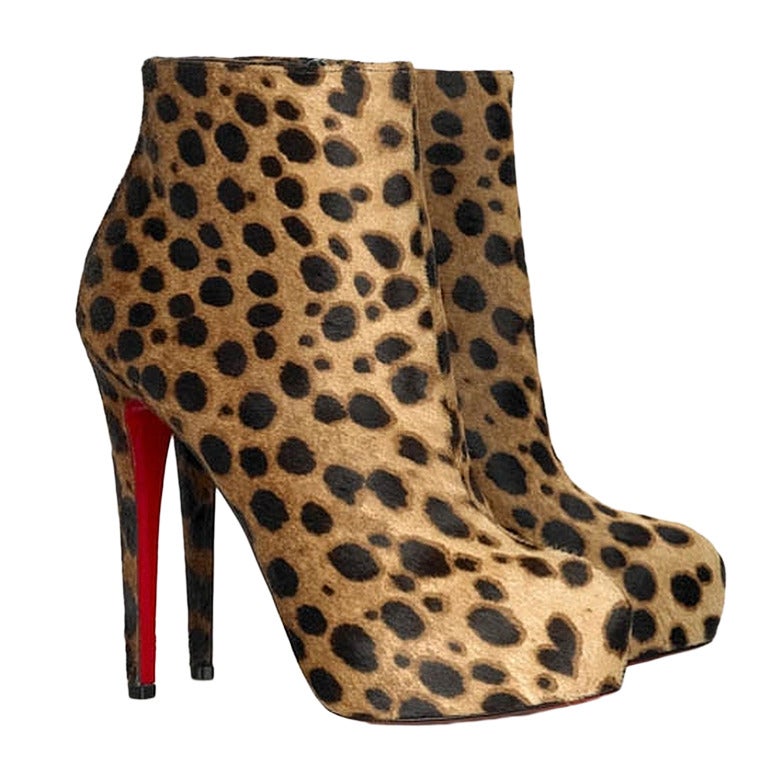Christian Louboutin Miss Clichy 120 boots 37/7 Retail $1695 For Sale
