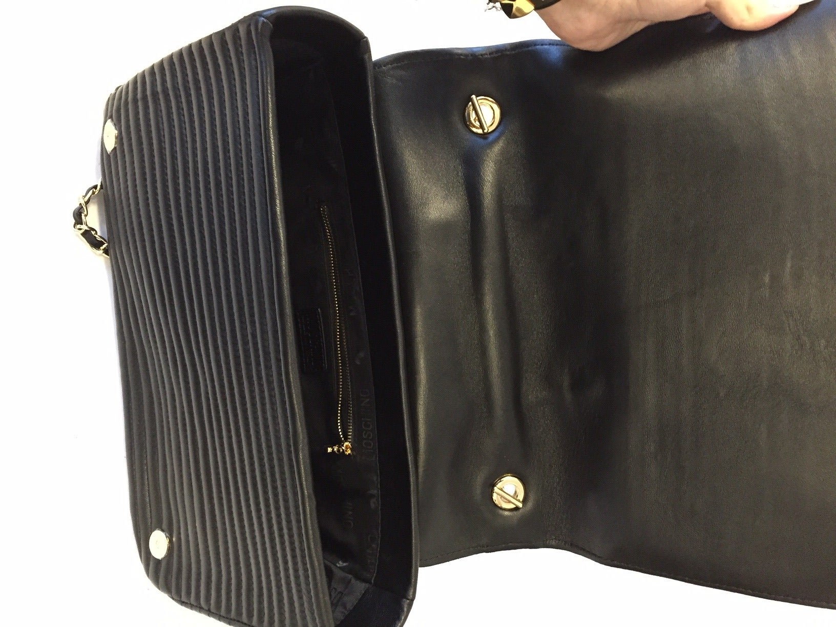 2014 Moschino Moto Jacket Shoulder Bag For Sale 1