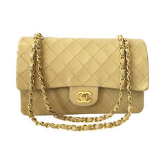 Chanel Beige Medium 2.55 Double Flap Bag