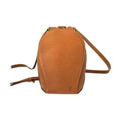 Louis Vuitton Cognac Ellipse Epi Backpack 1999