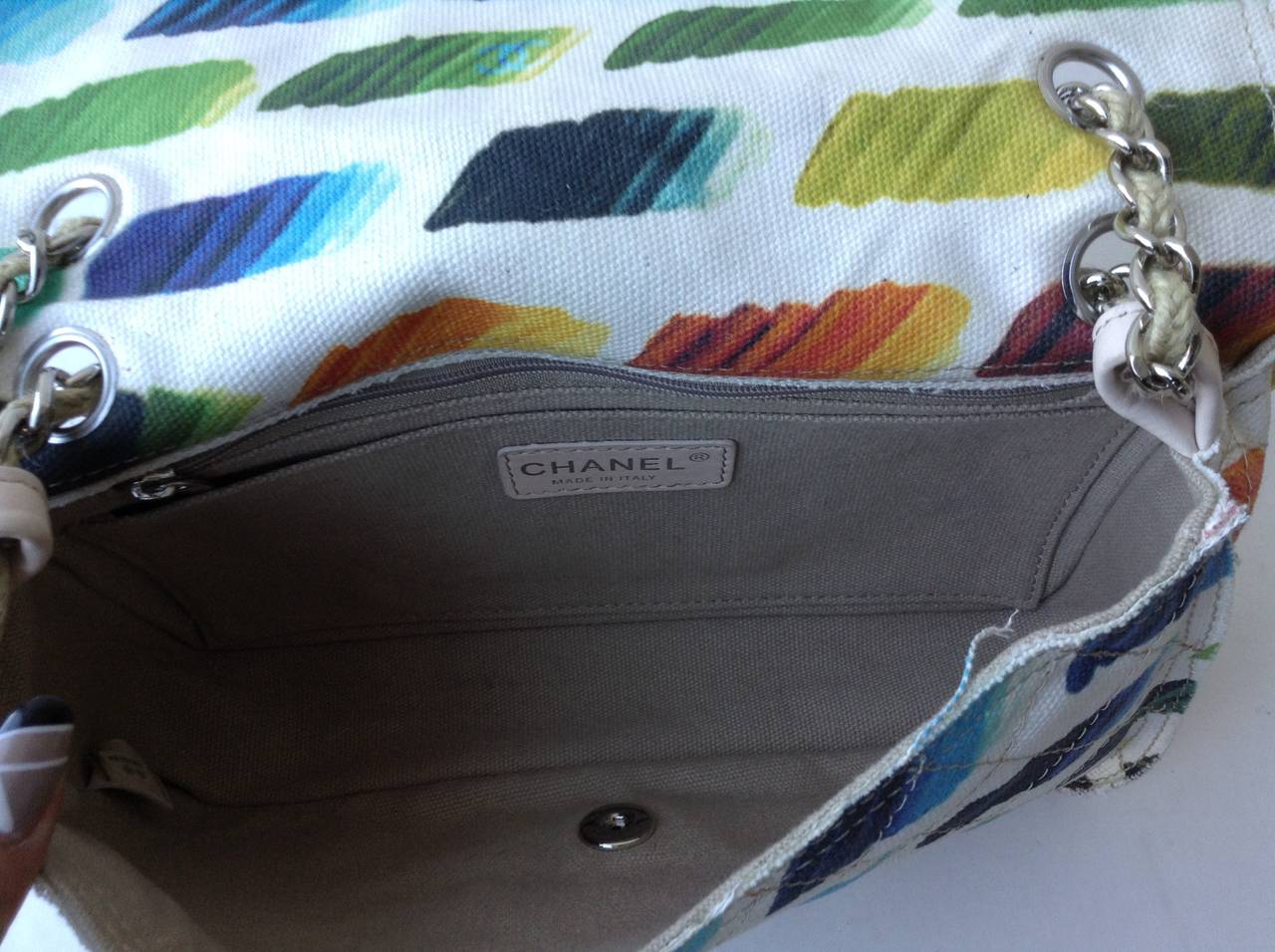 chanel watercolor bag