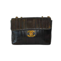 Chanel Retro Vertical Horizon Jumbo Purse