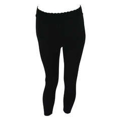 Vintage 1990's Black Alaia Tight Pants