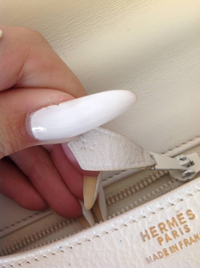 Hermes Constance Bag In White Box Togo For Sale 6