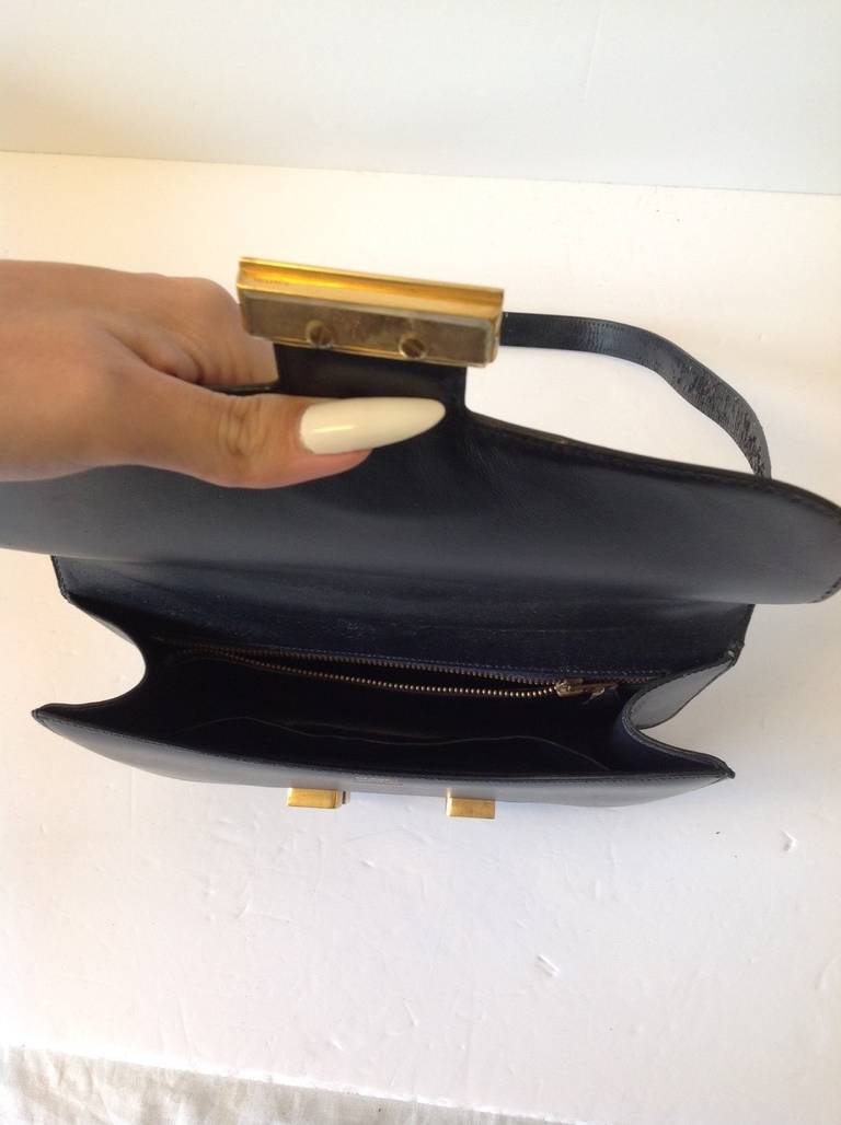 Hermes Constance Bag In Black Box Calf For Sale 5